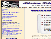 Tablet Screenshot of missionprinting.us